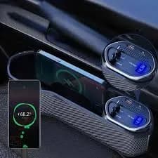 Boîte de Rangement Auto Multifonction avec Chargeur